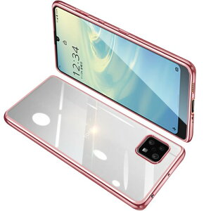 AQUOS Sense6 �P�[�X �N���A SHG05 SH-54B �J�o�[ SH-M19 ���� �X�}�z�P�[�X �S�ʕی� �ϏՌ� �y�� ���b�L���H TPU ���^ �X�g���b�v�z�[���t�� �y�� �ϋv �g�ѕ֗� �S�ʕی� ���ϖh�~�i���[�Y�S�[��