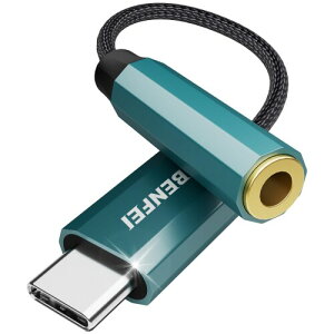 BENFEI USB C CzWbNϊ USB C-3.5mm CzϊA_v^[ DAC 24bit/96KHzΉ TRRS/4 iC҂ ʒ/ʘb/yΉ iPhone15V[Y/iPad Pro/Android/Type CȂǋ@ɓKp 
