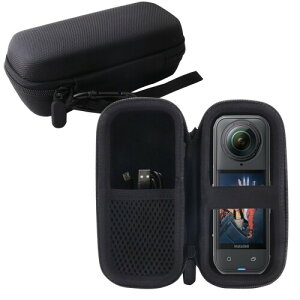 WERJIA ���[�P�[�X �Ή� Insta360 X5 /X4 �h��360�x�A�N�V�����J�����ی���[�P�[�X