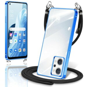 OPPO Reno 9 A Reno 7 A �p�� �P�[�X �N���A �V�����_�[ TPU OPG04 A201OP(CPH2353)�J�o�[ �X�}�z�P�[�X ���^ ���� ���|�� ��|�� �΂߂����P�[�X �ϏՌ�(�u���[)