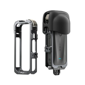 UKATOF For Insta360 X4 Air�Ή������ی�t���[�� �����������P�[�W �ی�{�[�_�[ �A���~�����ی�P�[�X