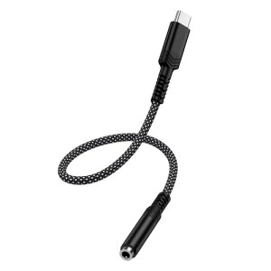 Viviber Type C �C���z���W���b�N USB C-3.5mm �ϊ��A�_�v�^ ���ʒ���/�ʘb/���y�Ή� �����ϊ��A�_�v�^ �^�C�vC �C���z���W���b�N 18CM 24bit/48KHz DAC ���� ���ϋv�i�C���� iPhone17/16/15�V���[�Y/Pixel 9a