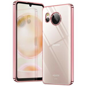 AQUOS sense8 P[X NA SHG11 SH-54D ANIX sense8 Jo[  یJo[ ϏՌ y X}zP[X \tg TPU ^ wʃNA Xgbvz[tiAQUOS sense8,[YS[hj