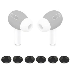 For airpods pro 3 �C���[�s�[�X �V���R�[�����C���z�� �J�o�[airpods pro 3 ��3����Ή� �Չ��� �t�B�b�g�� ����~�� �\�t�g�V���R���S�� �����\�i3�g����-�u���b�N�j