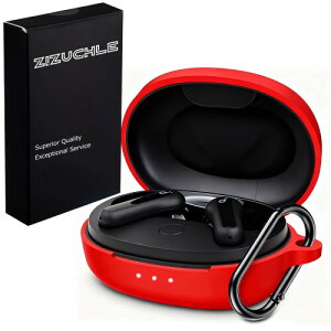 ZHZUCHLE for Soundcore Life P2 Mini �P�[�X �J�o�[ �V���R���� �S�ʕی� �����h�~ ������� �L�Y�h�~ �ϏՌ� �����[�d�\ �y�ʏ��^ �J���r�i�t�� Soundcore Life P2 Mini case (���b�h)