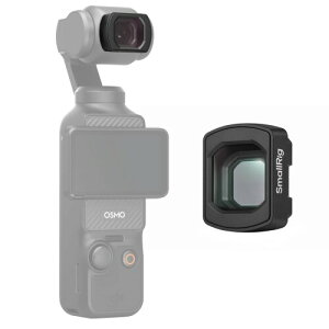 SmallRig 0.72�{�L�p�����Y DJI Osmo Pocket 4/3�p �}�O�l�b�g���A�^�b�`�����g�őf���������\ ����p��112°�܂Ŋg�� �R���p�N�g�Ōy�ʐ݌v - 5650