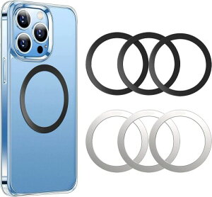 Sisyphy Magsafe �Ή� �����O ���C���� �}�O�Z�[�t �V�[�� �����O ���C�����X�[�d�AiPhone 15/14/13/12/11/X Pro Max Samsung Galaxy S24/S23/S22/S21/S20 Note Ultra Fold5 �Ή� ��3����3��