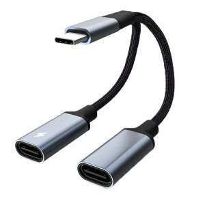 ALLVD �^�C�vC�C���z���ϊ��P�[�u�� Type-C�C���z���W���b�NUSB C PD�}���[�d�A�_�v�^ �����ʘb/���ʒ���/���y�C���z�� ��� ���ϋv �i�C�����҂� �ڑ��P�[�u�� �Ή��i 3.5mm�C���z���W���b�N