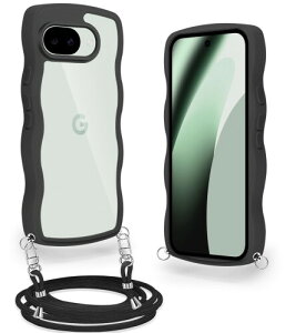 Meiping For Google Pixel 10A �p �P�[�X �N���A �V�����_�[ �X�g���b�v�t�� �J�o�[ ���� �ϏՌ� �s�N�Z�� 10A �X�}�z�P�[�X ���|�� �΂߂��� �R�t�� ��|���P�[�X ���������\ ���O���\(�u��