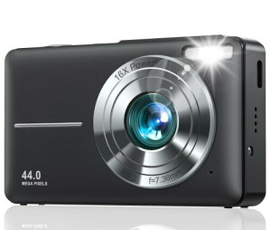 Lecran �f�W�^���J���� �f�W�J�� 4400����f 1080P����B�e �I�[�g�t�H�[�J�X AF�@�\ HD�J���� ��u���␳ �y�� �g�ѕ֗� 2.4�C���`IPS��� USB C�[�d ��