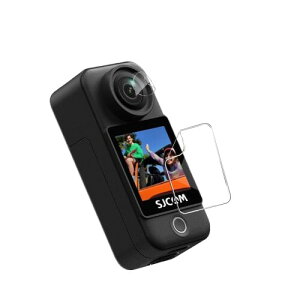 For SJCAM C300 �p �ی�t�B���� �K���X�t�B���� ? �Ή� �����^ �ϏՌ� �w��h�~ �C�A�h�~ �������� �\��t���ȒP �t���ی� ������U�h�~ �����xSJCAM C300 �t�B���� �i�� �K���X�t�B���� �j