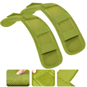 (ZINZ) 2-Pack �o�b�O�A�ו��o�b�O�A�N���X�{�f�B�p�̒����N�b�V�����t�����j�o�[�T���V�����_�[�p�b�h�A�v���X�����O������~�߁��ʋC��,�A�[�~�[�O���[��