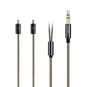 6N OFC Sennheiser �[���n�C�U�[ IE100 IE400 IE500 �Ή� �����p �w�b�h�z���P�[�u�� iPhone/Android �ɑΉ� ���P�[�u�� �w�b�h�z�� �r�o�{ �A�b�v�O���[�h�R�[�h �P�[�u���R�[�h ���C���[