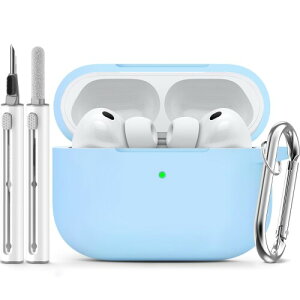 Inesore for AirPods Pro3 �P�[�X (2025) �J���r�i & �N���[�j���O�y���t���A�V���J�Q���f��/�S�ʕی�/�ϏՌ�/���͂ȗ����h�~�A�G�A�[�|�b�Y�v�� ��3����Ή��ی�J�o�[ -�X�J�C�u���[