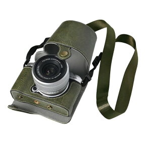 �x�m�t�C�����p X-M5 �p BEADY FUJIFILM XM5 ��p �P�[�X �J���� �o�b�O x-m5 xm5 PU���U�[ �J�����o�b�O �V�����_�[�X�g���b�v�t�� �O���[��