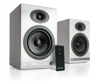 Audioengine I[fBIGW HD5 CXEp[hXs[J[ l ubNVFt^z[~[WbNVXe Bluetooth aptX HDΉEDACAv l LEڑAAUX́AfW