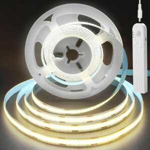 NAqiClearhillj5V [VZT[t \COB LEDXgbvCg 2M 8mm LED320/M i`zCg 4000K [d iCg e[vCg N[[bg [h[u xb