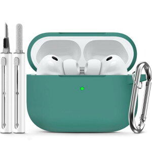 Inesore for AirPods Pro3 �P�[�X (2025) �J���r�i & �N���[�j���O�y���t���A�V���J�Q���f��/�S�ʕی�/�ϏՌ�/���͂ȗ����h�~�A�G�A�[�|�b�Y�v�� ��3����Ή��ی�J�o�[ -���[�t�O���[��