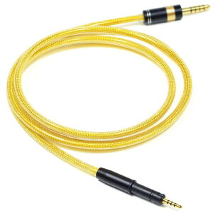 GUCraftsman 6N���_�f���⃁�b�L�������V�[���h�w �w�b�h�z���A�b�v�O���[�h�P�[�u�� SENNHEISER HD 599/HD 560S/HD 505/HD 569/HD 599 SE/HD 550/HD 400S/HD 400 PRO �Ή� (4.4mm�v���O)