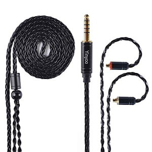 (YYX 4822) MMCX4.4mm��P�[�v�� �A�b�v�O���[�h�P�[�u��8 �c�⃁�b�L���� �����p�C���z���P�[�u�� �C���t�H�������P�[�u�� hi-fi�I�[�f�B�ISE846/SE535/SE215/SE315/SE425/SE215-PRO���ɑΉ��immcx�E4.4m