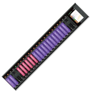 LIMETA 24Xbg}dr[d LCDtAP3`EP4` 24{[d\AƗXbgΉANiMH/NiCd/NiZn/Li-ion/LiFe [drΉAType-C̓|[gځARpNg݌v