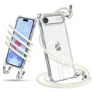Wodiguson �p�� iPhone Air �P�[�X �V�����_�[ �N���A �J�o�[ ���|�� �΂߂��� ��|���P�[�X �ϏՌ� �S���� TPU ���^ �y�� �g�уP�[�X �R�t�� �l�b�N�X�g���b�v ���������\ ���O���\ ����