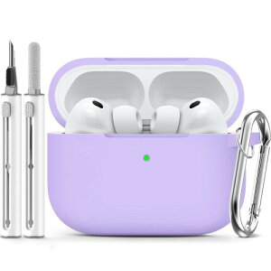 Inesore for AirPods Pro3 �P�[�X (2025) �J���r�i & �N���[�j���O�y���t���A�V���J�Q���f��/�S�ʕی�/�ϏՌ�/���͂ȗ����h�~�A�G�A�[�|�b�Y�v�� ��3����Ή��ی�J�o�[ -�p�[�v��