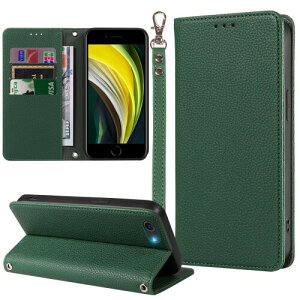 MINIKA iPhone SE3 iPhone SE2 �p �P�[�X �蒠�^ �X�g���b�v�t�� ����PU���U�[ iPhone SE �P�[�X ��3���� ��2���� iPhone8/7 �p �g�уP�[�X �ϏՌ� ������� �X�}�z�P�[�X �J�[�h���[ ���u���X�^���h�@�\