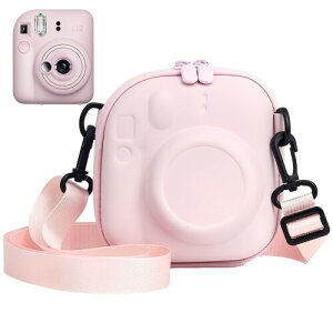 �ی�J�����P�[�X��Fujifilm Instax Mini 12 11 9 8 99 90 40�J�����ɑΉ����Ă���A�J�X�^��EVA�ی�P�[�X�A���߉\�ȃX�g���b�v�t���A�R���p�N�g�Ȍg�ю��[�������ł� (�s���N)