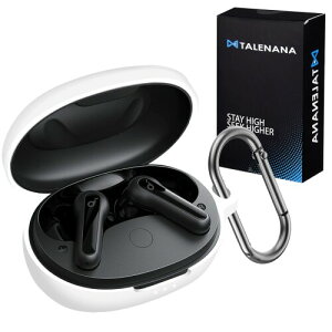 TALENANA for Anker Soundcore Life P2 Mini�P�[�X �V���R�[�� �ی�J�o�[ �ϏՌ� �h�� �h�o �L�Y�h�~ �����[�d�\ �S�ʕی�P�[�X �C���z�� �J���r�i�t�� Anker Soundcore Life P2 Mini �Ή�(�z���C�g)