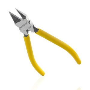 BOOSDEN プラモデル ニッパー 模型用ニッパー 精密 薄刃 プラモ 先細 小型 両刃 軽量 精密作業用 工具 1点入り