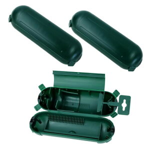 GREATIDE コンセントカバー屋外 防水 3個セット延長コード安全カバー 電源ボッ クス 保護する電源コードエンクロージャ 耐候性 接続安全プロテクター 雨よけ ストリングライ 吊り下げ可