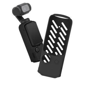 Kimyoaee Pocket 3 �P�[�X �V���R���P�[�X�P�[�X �����h�~ �S�ʕی� �ϏՌ� �h�U�X���[�u�P�[�X �X�|�[�c�A�N�V���� �J�����A�N�Z�T���[ �X�L���V�[�� For DJI OSMO Pocket 3 �ی�P�[�X �V���R�� -