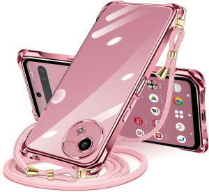 NISIILNG AQUOS Wish5 / Wish5s �p �P�[�X �N���A �V�����_�[ aquos wish5 SH-52F �X�}�z�P�[�X �A�N�I�X �E�B�b�V��5 �J�o�[ ���|�� �΂߂��� ��|���P�[�X ���� TPU ���^ �ϏՌ� �g�уP�[�X �R�t�� �΂�