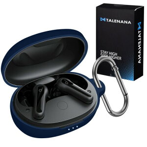 TALENANA for Anker Soundcore Life P2 Mini�P�[�X �V���R�[�� �ی�J�o�[ �ϏՌ� �h�� �h�o �L�Y�h�~ �����[�d�\ �S�ʕی�P�[�X �C���z�� �J���r�i�t�� Anker Soundcore Life P2 Mini �Ή�(�u���[)