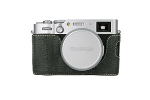 Rieibi �x�m�t�B���� X100VI ��p PU ���U�[�n�[�t�ی�{�f�B�P�[�X �d�r�����֗� �O�r�l�W���t���O���[���j