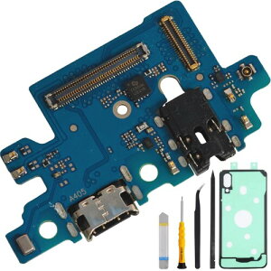 ZHUROUPU SM-A405F for Samsung ギャラクシー A40 4G と互換性のあるのための充満港のドックのコネクターの取り替え 2019 年 5.9 インチ、修理用具が付いている USB のタイプ C の速い充満マイクロフ