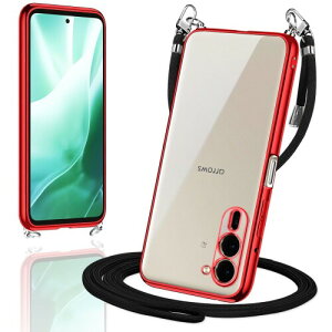 Arrows We2 Plus F-51E �P�[�X �N���A �V�����_�[ �x�m�� �A���[�Y WE2 Plus �X�}�z�P�[�X �J�o�[ ���� TPU ���|�� ��|�� �΂߂����P�[�X ���^ �ϏՌ�(���b�h)