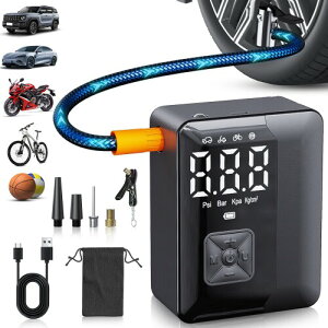 YUHAFO ] C d   2025Z?vV 6000mAheʓdr ő刳150PSI [d p  ĎouΉ oCN I[goC }}` {[p LEDCg ~ C