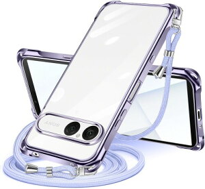 NISIILNG Xperia 10 VII �p �P�[�X SO-52F / SOG16 / A502SO / XQ-FE44 �N���A �V�����_�[ �X�}�z�P�[�X �G�N�X�y���A 10vii �J�o�[ ���|�� �΂߂��� ���� TPU ���^ �ϏՌ� �R�t�� �΂߂��� �D��X�g���b�v�t
