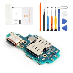 SRJTEK for Samsung S23 Ultra 5G �[�d�|�[�g�����C���i �h�b�N�R�l�N�^�{�[�h�������i�h�b�N�R�l�N�^ �C�������p SM-S911B, SM-S911U, SM-S911W�Ή� �H��t�� USB�|�[�g�C�����i
