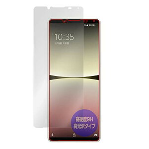 ~rbNX Xperia 5 IV SO-54C / SOG09 / XQ-CQ44 p 9H  PET ی tB KX̍dx dx9Hfލ̗p { OverLay Brilliant 9H