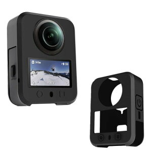 For DJI Osmo 360 �A�N�V�����J���� �P�[�X �J�o�[ �_�炩�� �V���R���� �S�ʕی� �y�� �����h�~ �h�~ �L�Y�h�~ �w��h�~ �h�� �ϏՌ� Osmo 360 �A�N�V�����J���� �ی�P�[�X (�u���b�N)