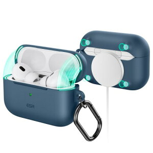 ESR AirPods Pro2 P[X (HaloLock) AirPods Pro 2/1 (2023/2022/2019)p MagSafe Ή JritSh~Jo[ CX[dΉ ϏՌ Bounce Series u[
