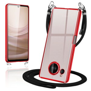 AQUOS sense7 �P�[�X �N���A �V�����_�[ TPU SH-53C SHG10 �J�o�[ �X�}�z�P�[�X ���� ���|�� ��|�� �΂߂����P�[�X ���^ �ϏՌ� ���b�L���H TPU�o���p�[(���b�h)