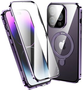 iPhone p 15 Pro Max P[X MagSafeΉ CX[dΉ SʃJo[ Ot X^h@\ ̌^Yی bN ʃP[X}Olbg KX ACtH15ProMax Jo[ N