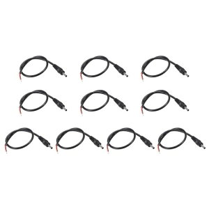 Rebower DCdP[u DCdR[h IXRlN^ sOe[A_v^[o  WbN\PbgC[ CCTV DVR LEDXgbvCgp 3.5x1.35 mm 0.3 M 1A ubN 10