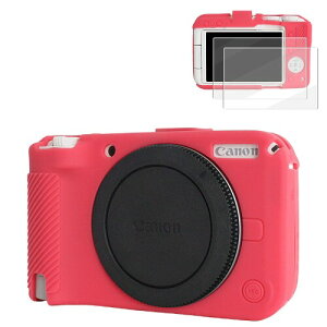 VOVMOEYA �L���m�� EOS R50V �f�W�^���J�����p�V���R���P�[�X�i0.25mm �����K���X�X�N���[���v���e�N�^�[ 2 ���t���j�b�L���m�� EOS R50V �ی�P�[�X ���S�t�B�b�g
