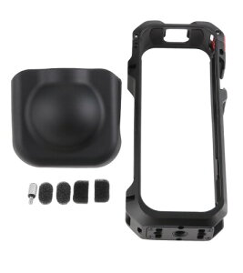 Etermeta Insta360 X5�Ή� �h���E�h���P�[�W �A���~�j�E�������g���t���[�� �����Y�J�o�[�t�� 1/4�C���`�l�W �ی�P�[�X