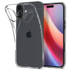 Spigen iPhone 16 P[X NA ϖh~ TPU \tg ϏՌ ČRMILKi LbhENX^ ACS08190 (NX^ENA)